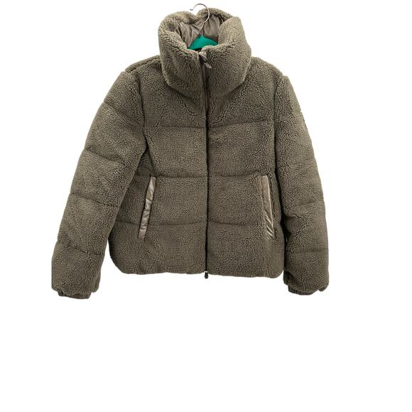 Save the Duck Jennie Sherpa Puffer Jacket NWT Size Medium - Picture 1 of 11